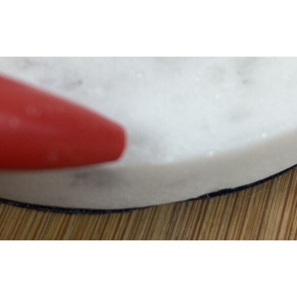 Midcentury Gold Sunburst Table Desk Clock Marble Base Made In USA 12" - Picture 9 of 16